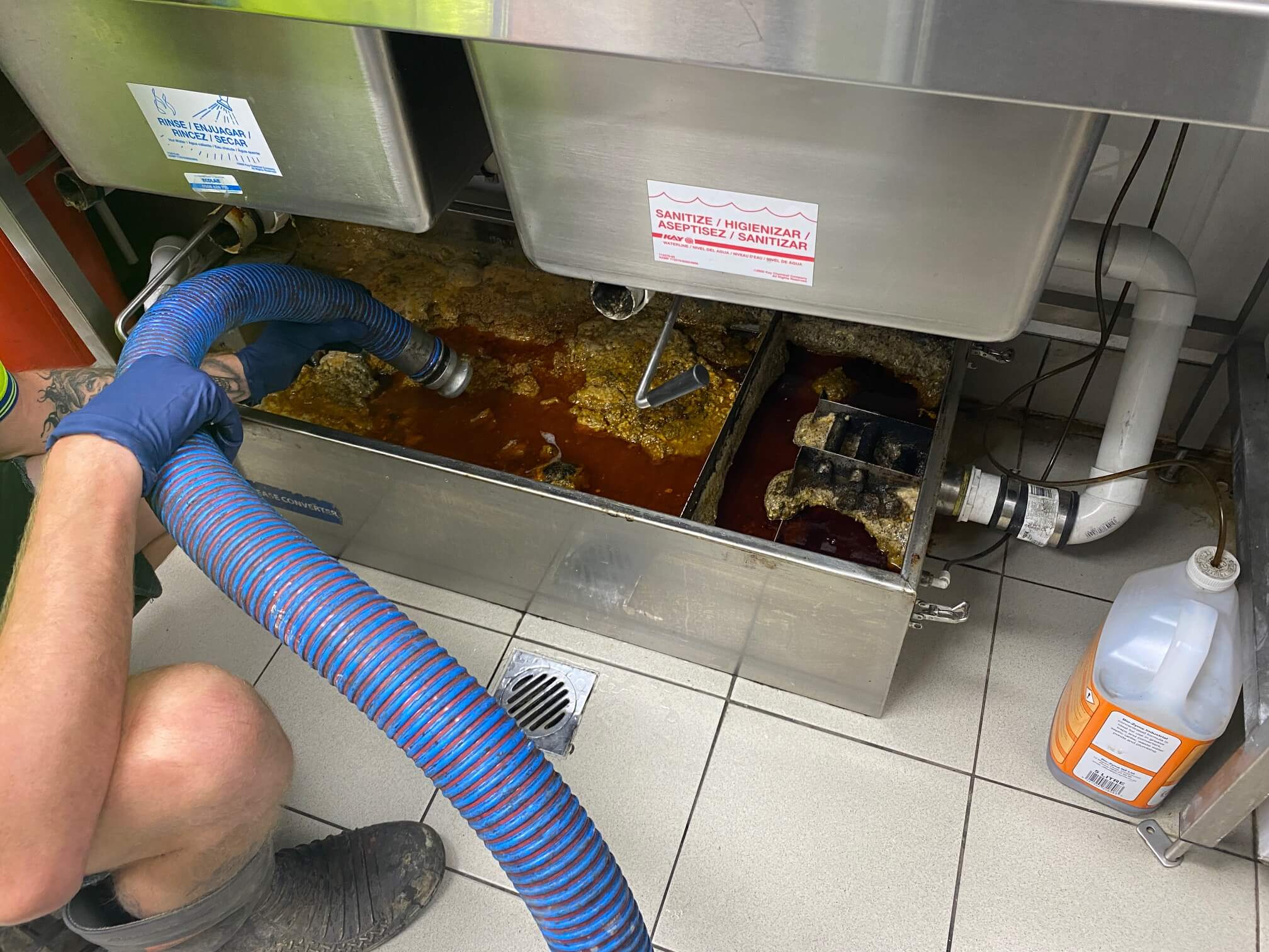 Grease Trap Cleaning in Tuckahoe